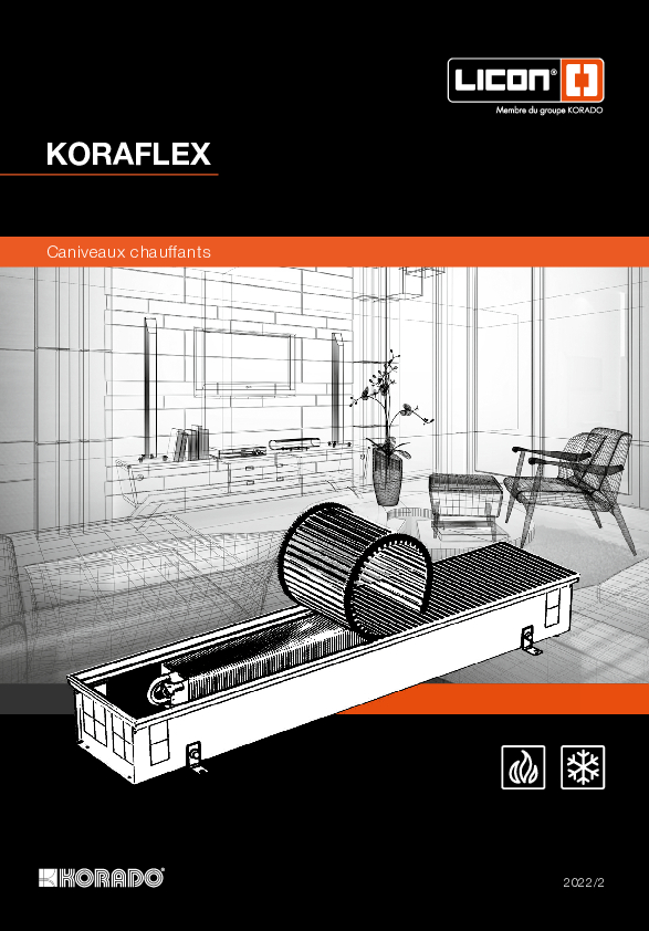 Catalogue KORAFLEX - Caniveaux chauffants 