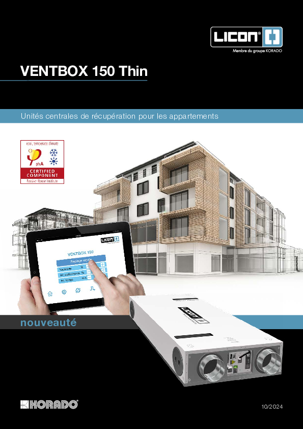 Catalogue VENTBOX 150 Thin