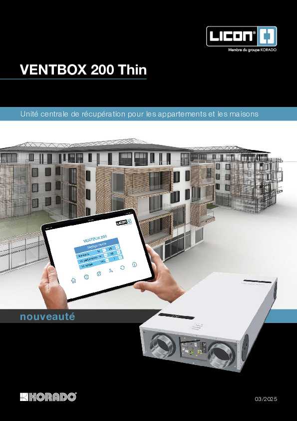 Catalogue VENTBOX 200 Thin Economy